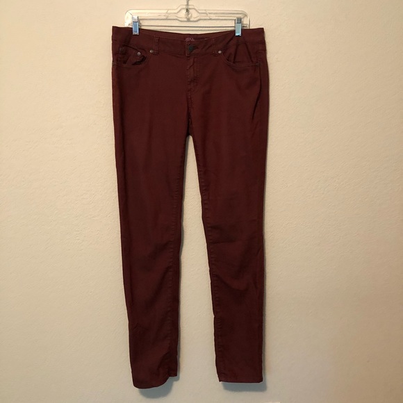 Prana Denim - Prana Jeans Red Skinny Fit 10